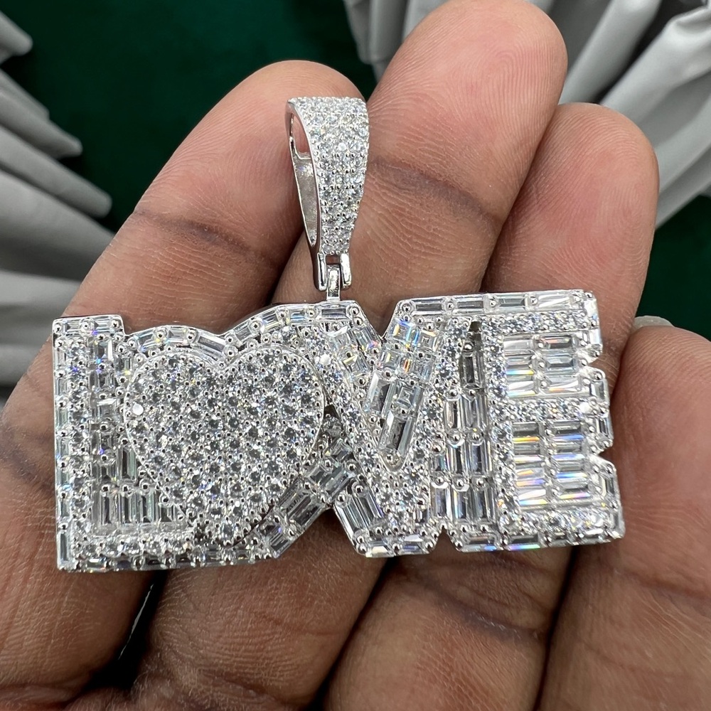 ICED OUT LOVE PENDANT